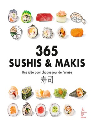 cover image of 365 sushis & makis